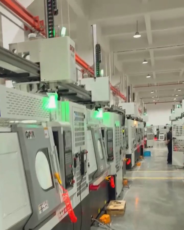Ligne CNC dans la nouvelle usine de Lishui