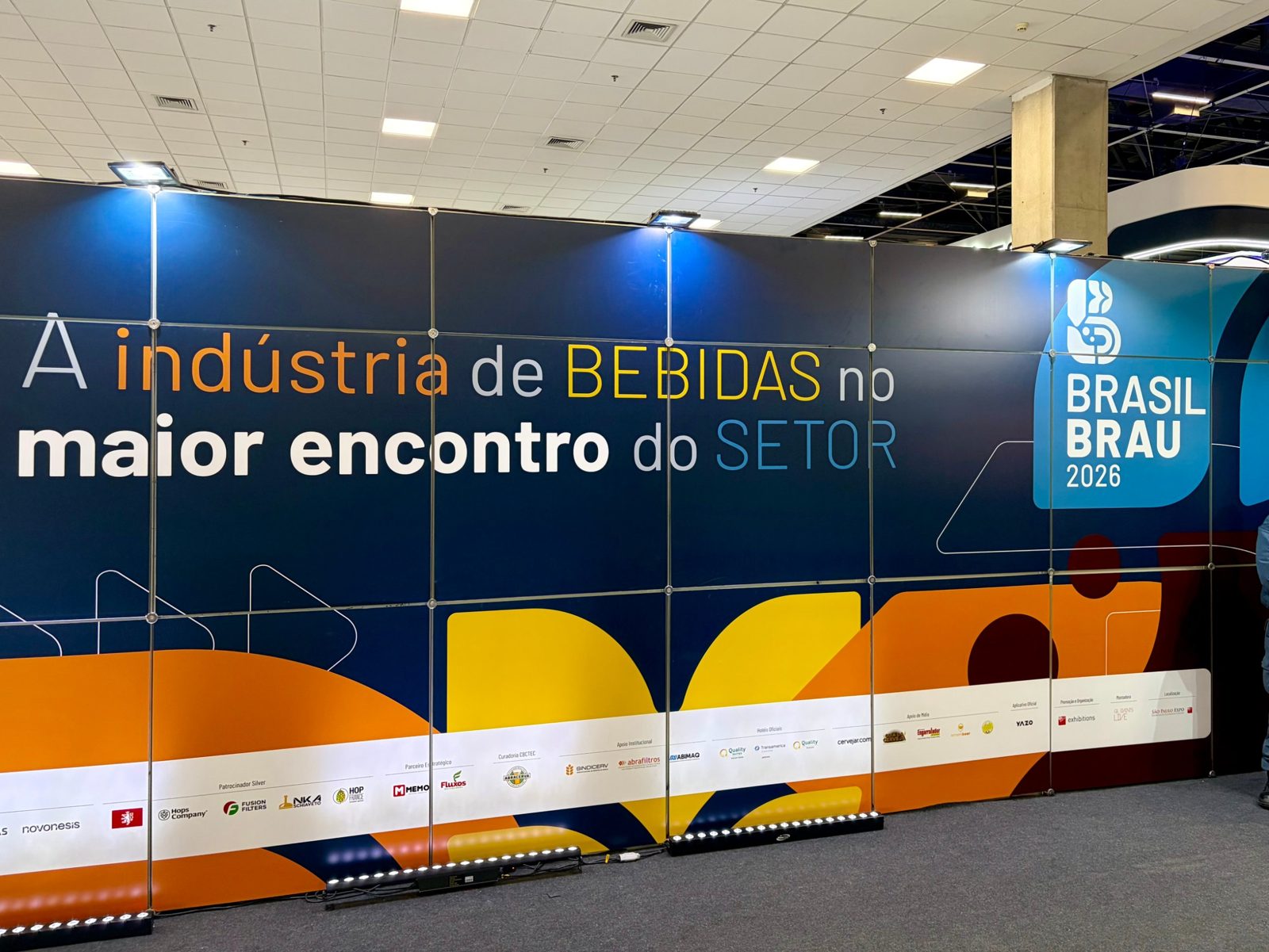 Messewand der Brasil Brau 2026